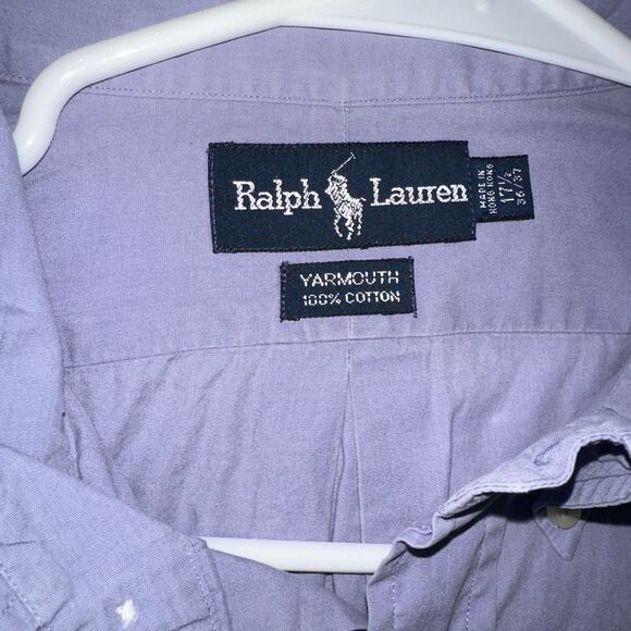 Ralph Lauren Blue Casual Button Down Shirt - Picture 2 of 3